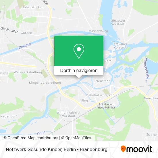 Netzwerk Gesunde Kinder Karte