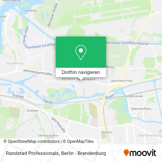 Randstad Professionals Karte