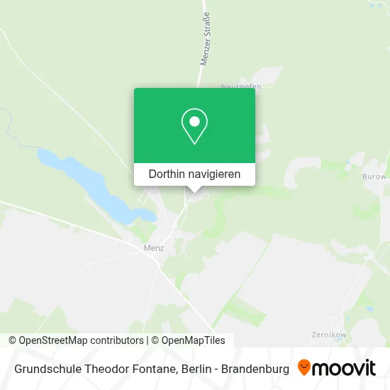 Grundschule Theodor Fontane Karte