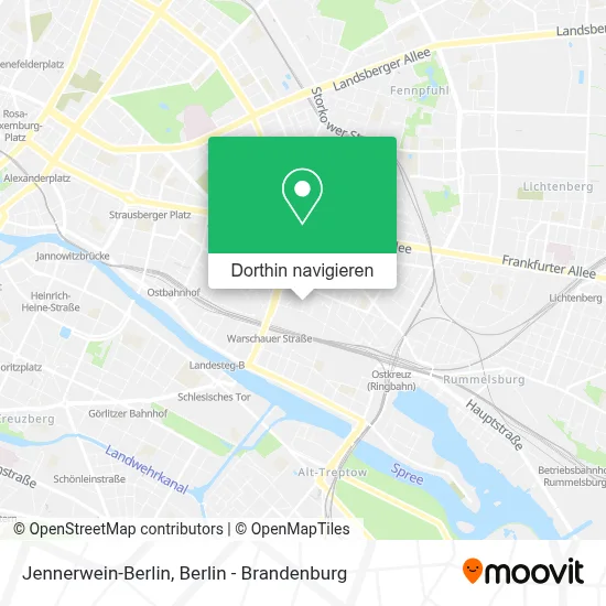 Jennerwein-Berlin Karte