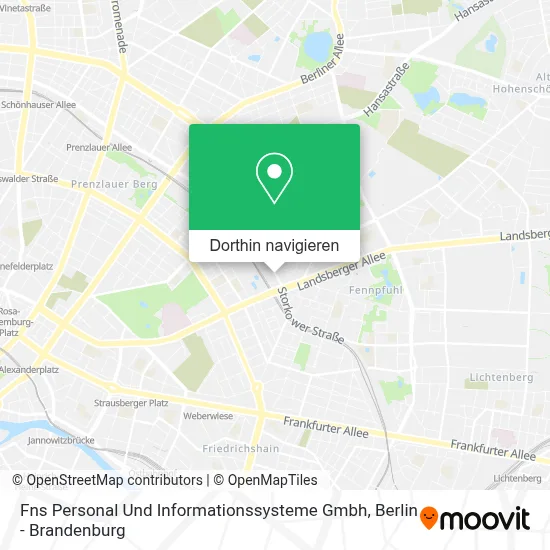 Fns Personal Und Informationssysteme Gmbh Karte