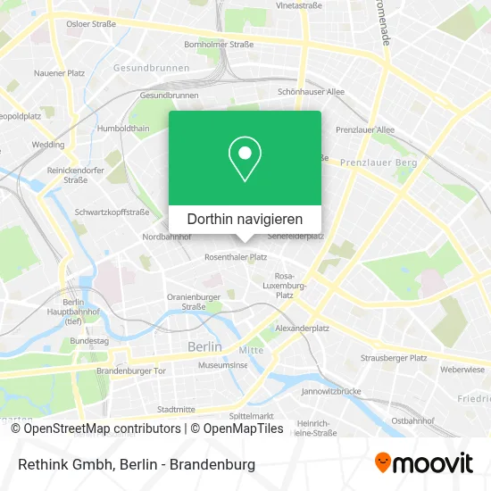 Rethink Gmbh Karte