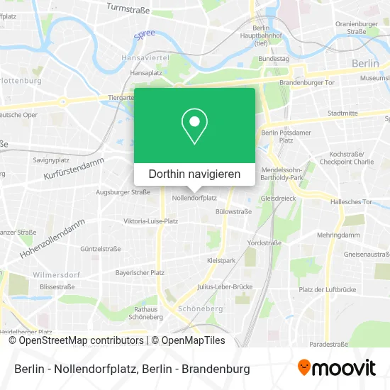 Berlin - Nollendorfplatz Karte
