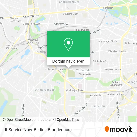 It-Service Now Karte