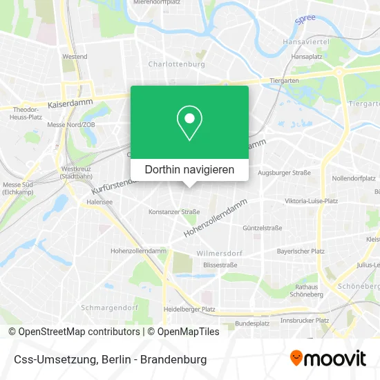 Css-Umsetzung Karte