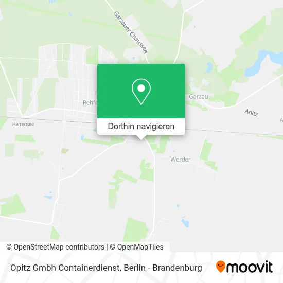 Opitz Gmbh Containerdienst Karte