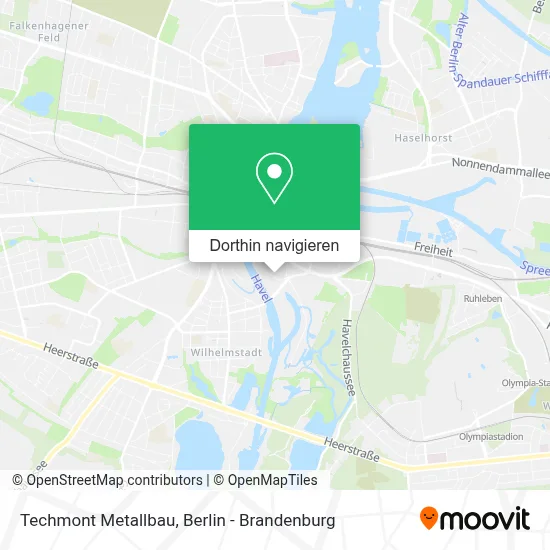 Techmont Metallbau Karte