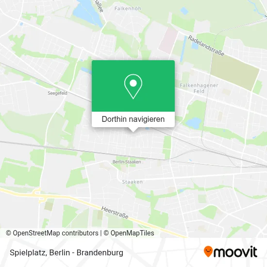 Spielplatz Karte