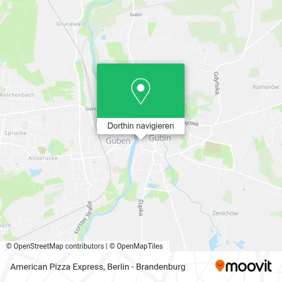 American Pizza Express Karte