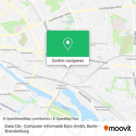 Data Cib - Computer Informatik Büro Gmbh Karte