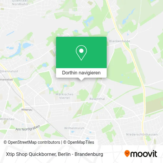 Xtip Shop Quickborner Karte