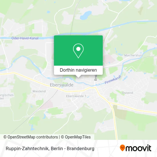 Ruppin-Zahntechnik Karte