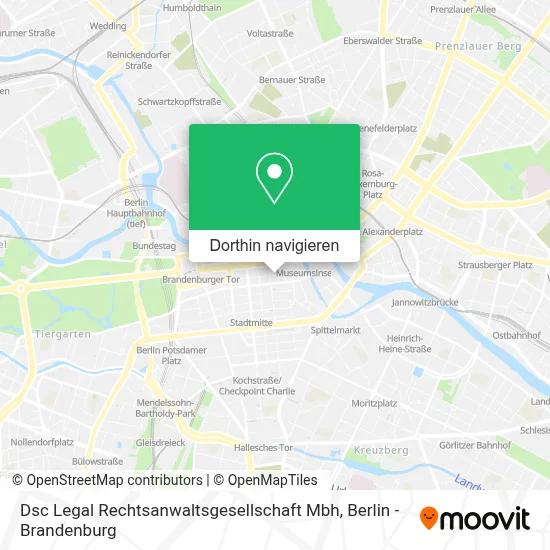 Dsc Legal Rechtsanwaltsgesellschaft Mbh Karte