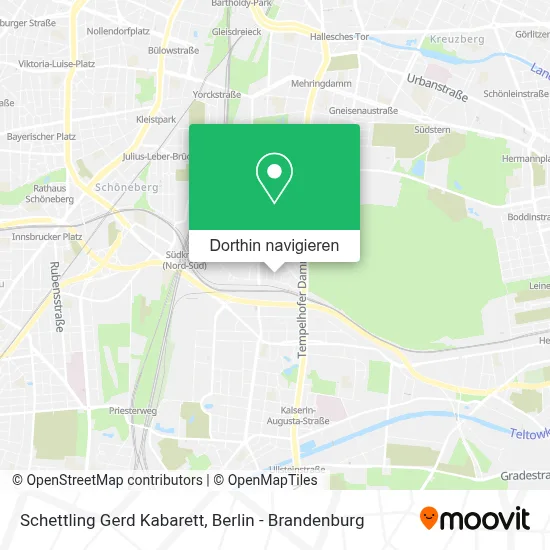 Schettling Gerd Kabarett Karte