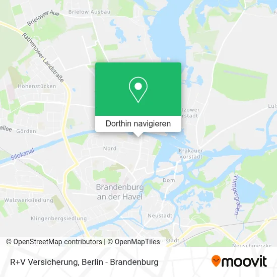 R+V Versicherung Karte