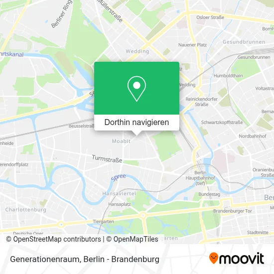 Generationenraum Karte