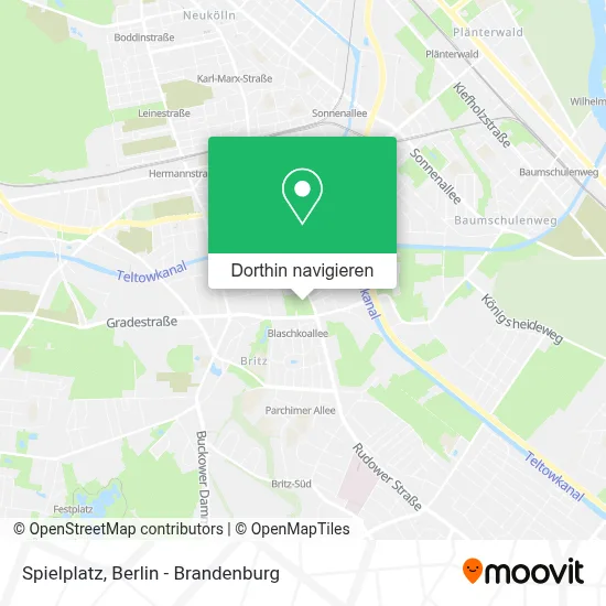 Spielplatz Karte
