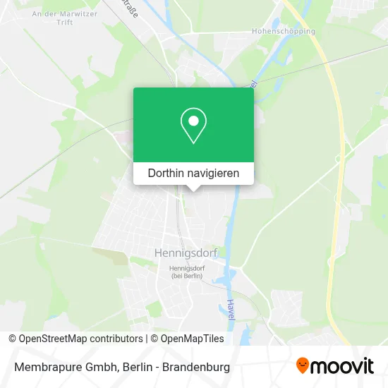 Membrapure Gmbh Karte