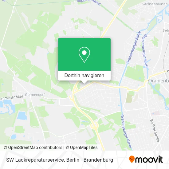 SW Lackreparaturservice Karte