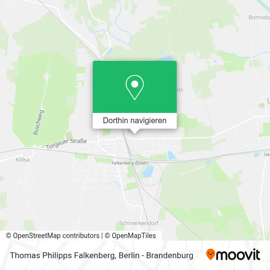 Thomas Philipps Falkenberg Karte