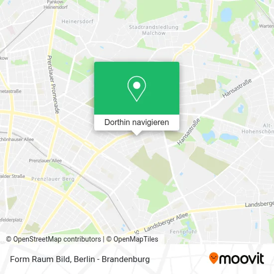 Form Raum Bild Karte