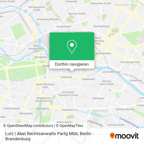 Lutz | Abel Rechtsanwalts Partg Mbb Karte