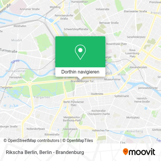 Rikscha Berlin Karte