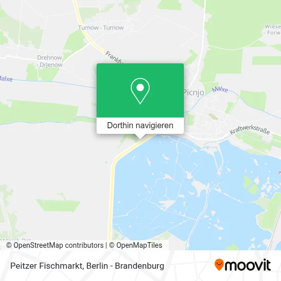 Peitzer Fischmarkt Karte