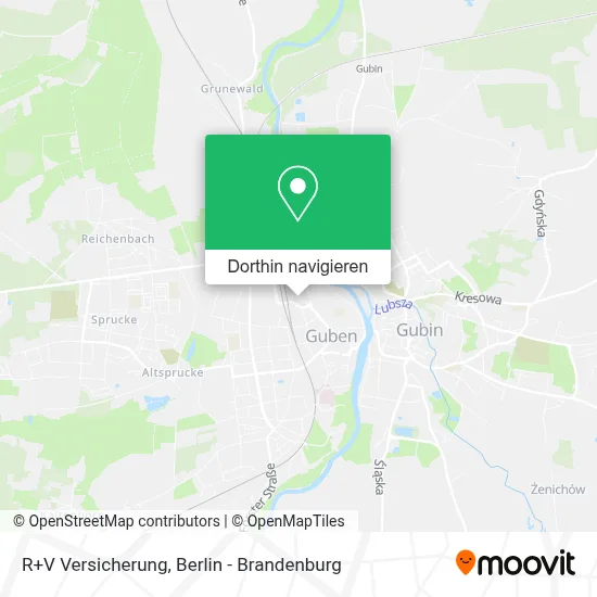 R+V Versicherung Karte
