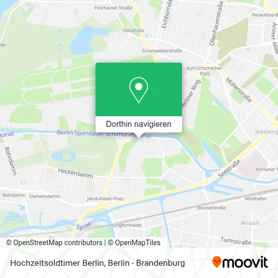 Hochzeitsoldtimer Berlin Karte