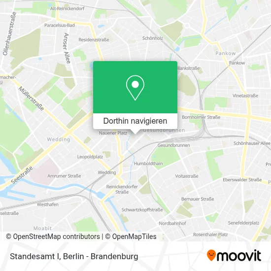 Standesamt I Karte