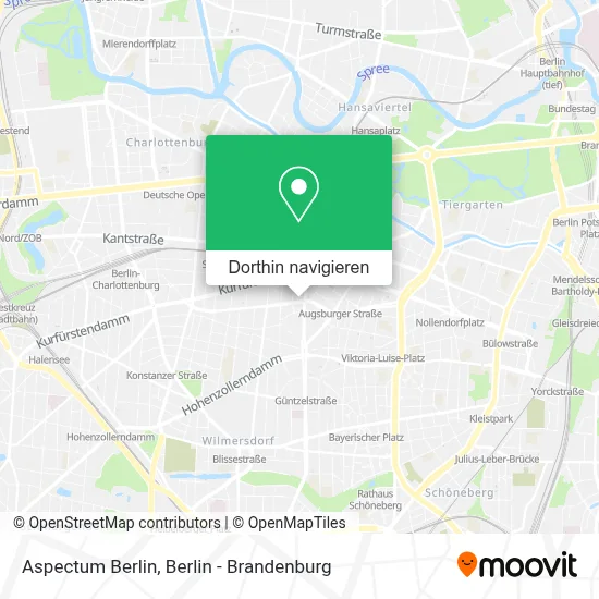 Aspectum Berlin Karte