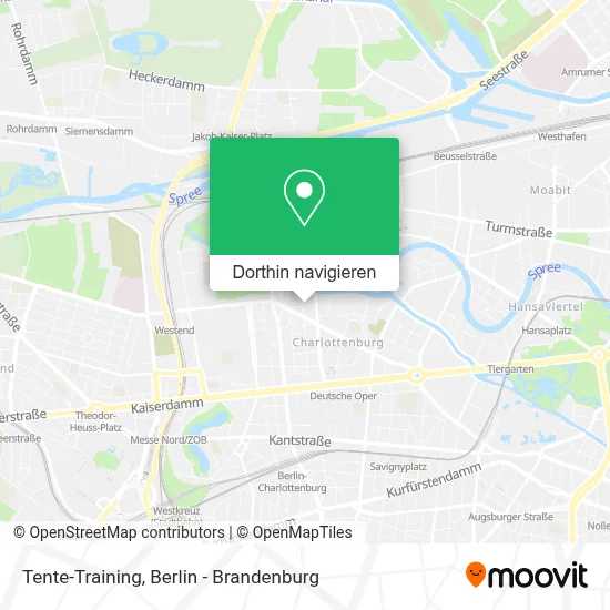 Tente-Training Karte