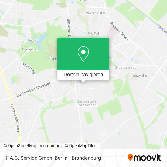 F.A.C. Service Gmbh Karte