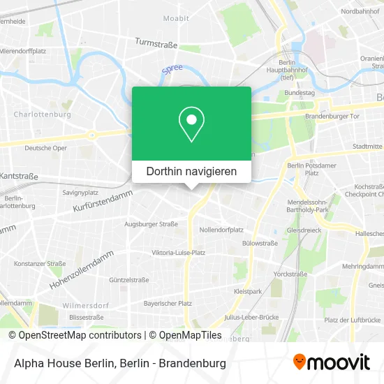 Alpha House Berlin Karte