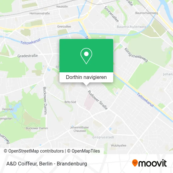 A&D Coiffeur Karte