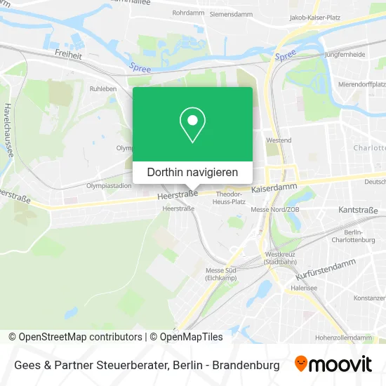Gees & Partner Steuerberater Karte