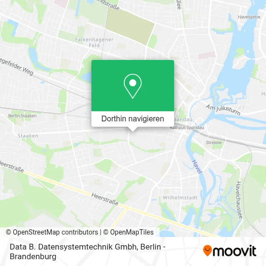 Data B. Datensystemtechnik Gmbh Karte