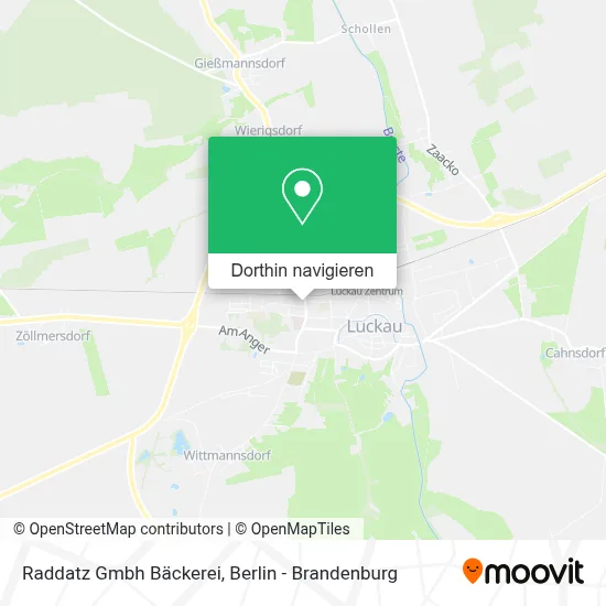 Raddatz Gmbh Bäckerei Karte