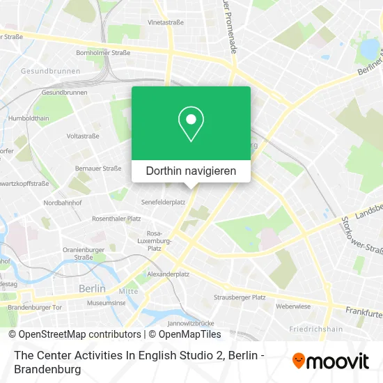 The Center Activities In English Studio 2 Karte