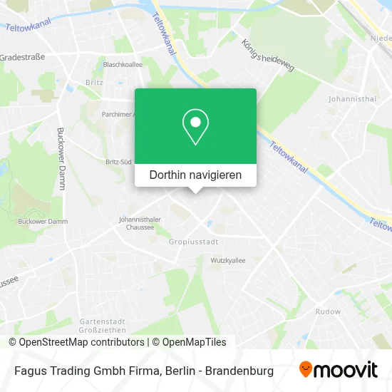 Fagus Trading Gmbh Firma Karte