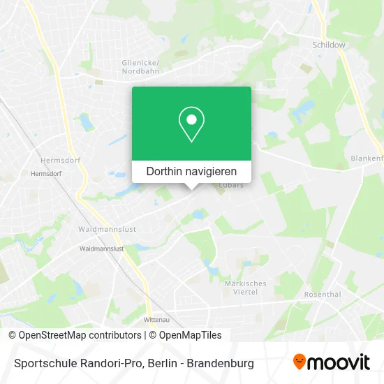 Sportschule Randori-Pro Karte
