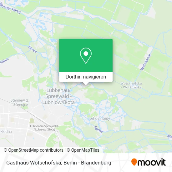 Gasthaus Wotschofska Karte