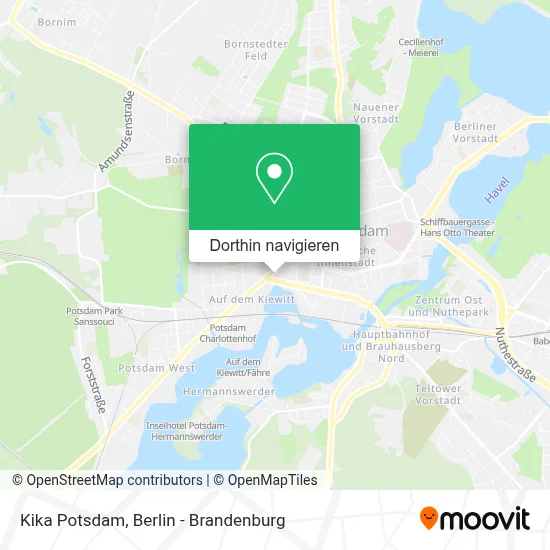 Kika Potsdam Karte