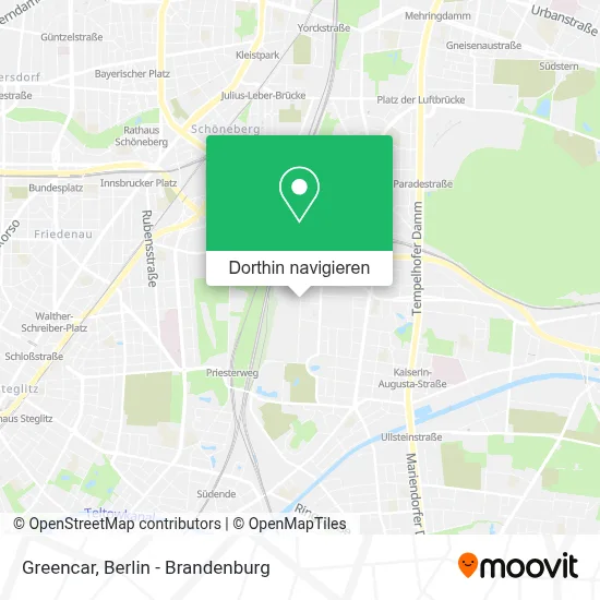 Greencar Karte