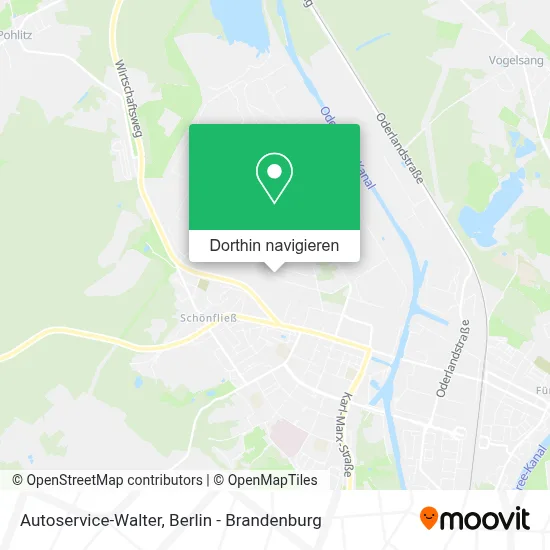 Autoservice-Walter Karte