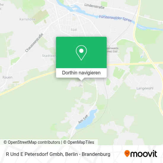 R Und E Petersdorf Gmbh Karte