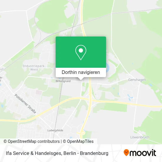 Ifa Service & Handelsges Karte