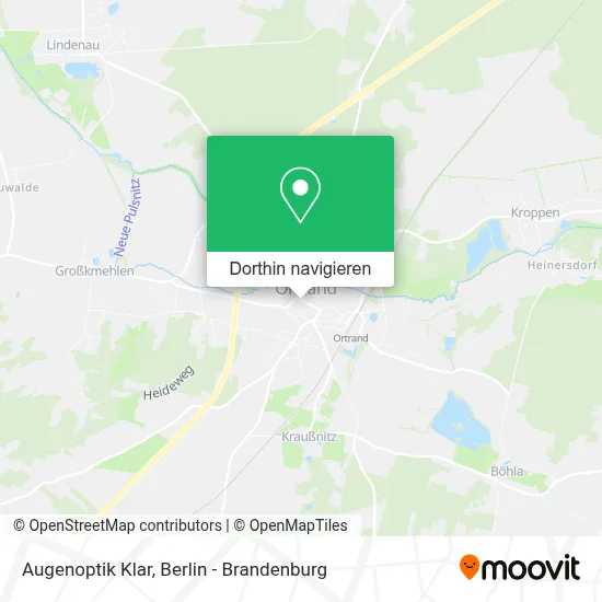 Augenoptik Klar Karte