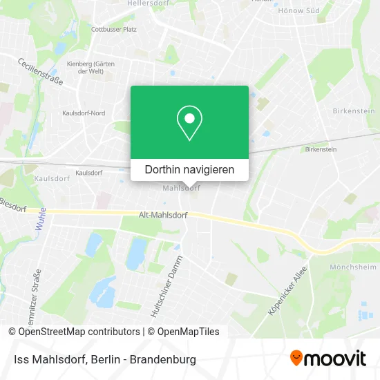 Iss Mahlsdorf Karte